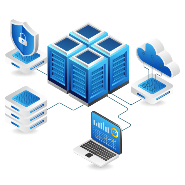 Secure cloud server infrastructure